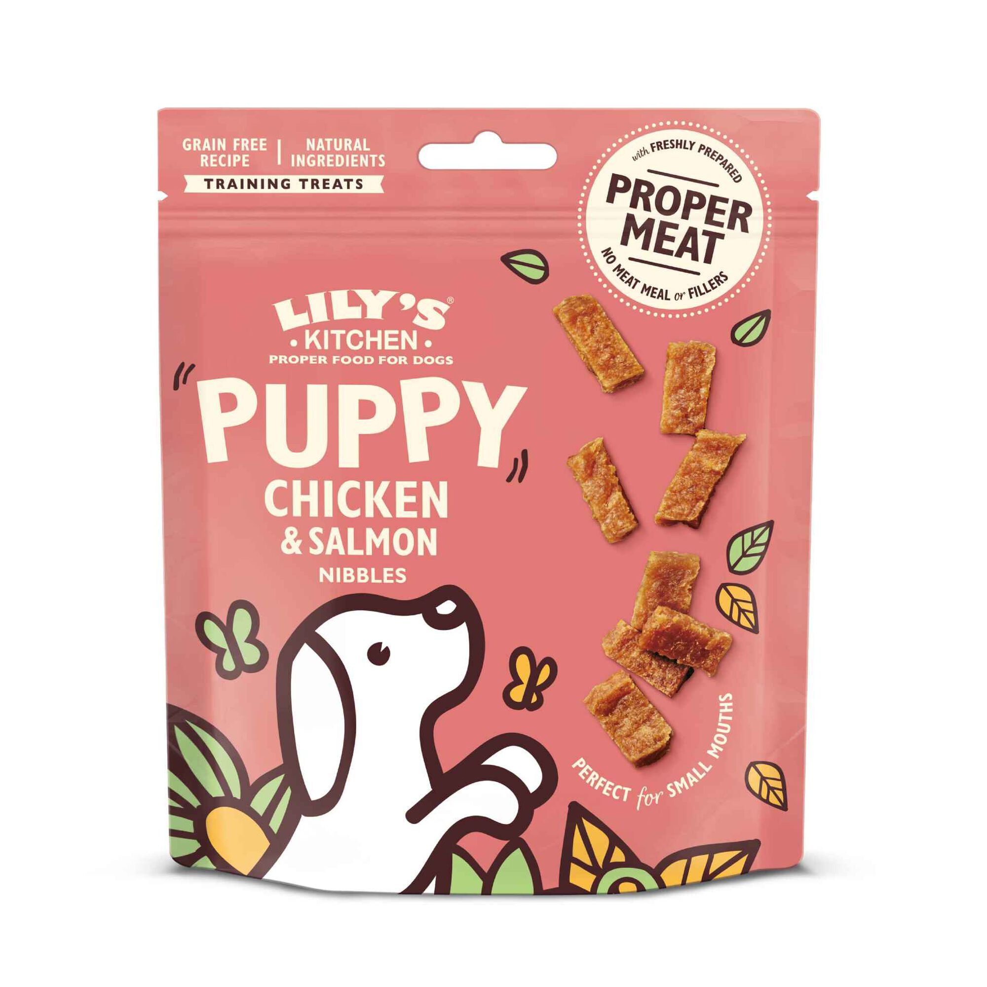 LILY`S KITCHEN Snack para Cachorro de Frango com Salmão