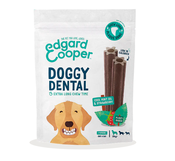 EDGARD COOPER Doggy Dental Morango & Hortelã Cool L