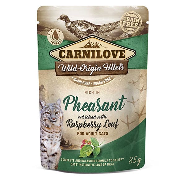 CARNILOVE Grain-Free Pheasant with Raspberry Leaves