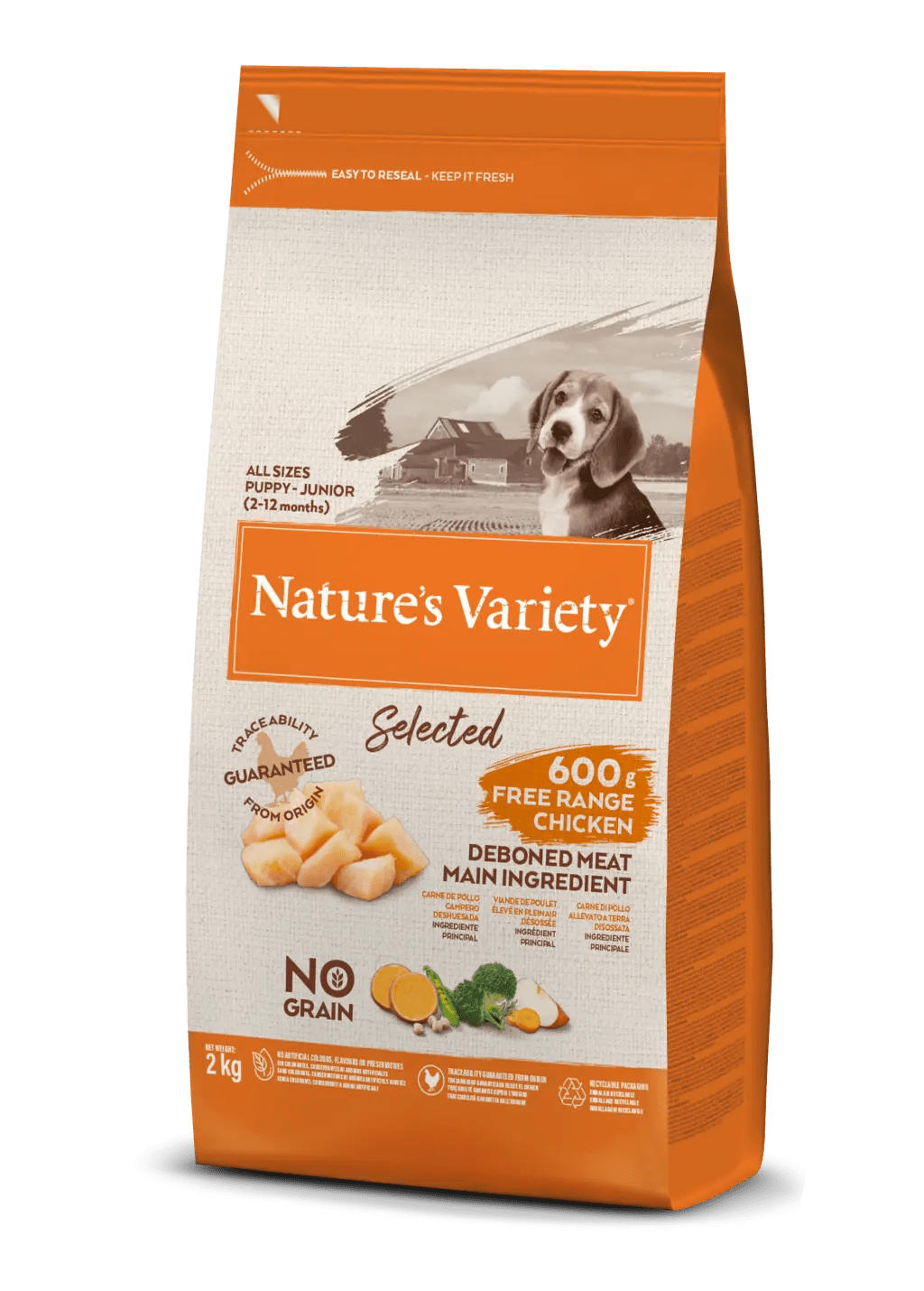 NATURE'S VARIETY Selected Junior Frango