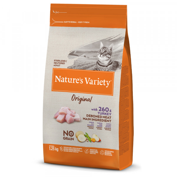 NATURE’S VARIETY Original No Grain Esterilizado Peru
